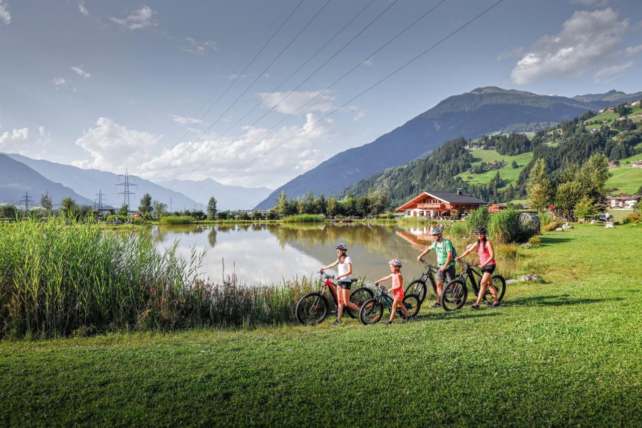 H21 - Modernes Ferienhaus 145Qm, 4Sz, Wellnessbereich Mit Sauna Und Dachterrasse Mit Panoramablick, Kuehlen Und Heizen Mit Geothermie Fügen Екстериор снимка